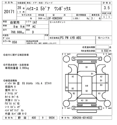 Toyota HiAce Van