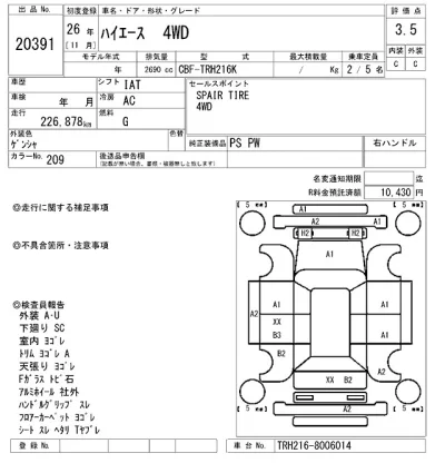 Toyota HiAce Van