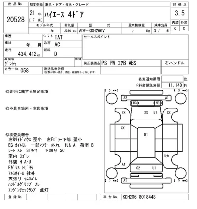 Toyota HiAce Van
