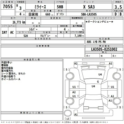 Daihatsu MIRA E S