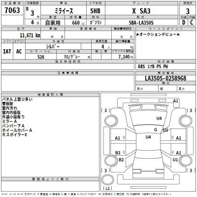 Daihatsu MIRA E S