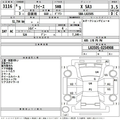 Daihatsu MIRA E S