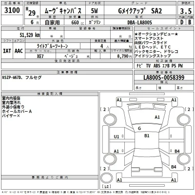 Daihatsu MOVE CANBUS