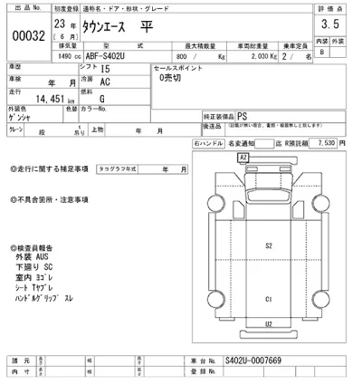 Toyota TownAce Truck