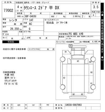 Toyota TownAce Truck