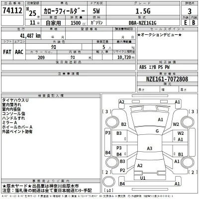 Toyota Corolla Fielder