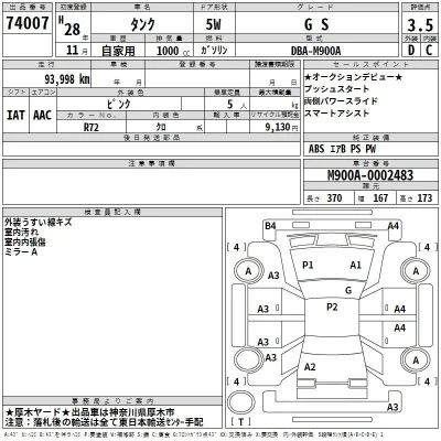 Toyota Tank