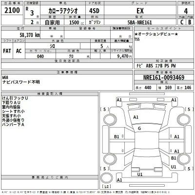 Toyota Corolla Axio