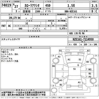 Toyota Corolla Axio