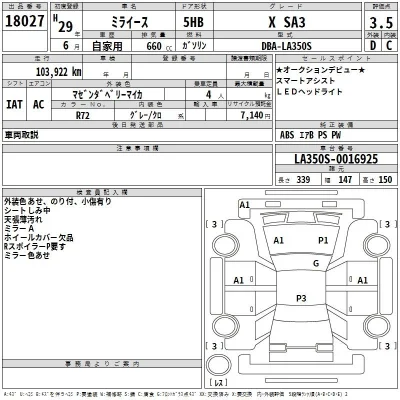 Daihatsu MIRA E S