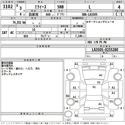 Daihatsu MIRA E S