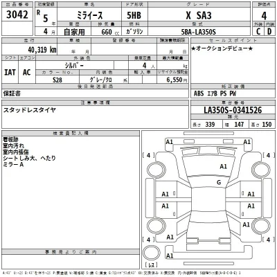 Daihatsu MIRA E S