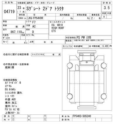 Mitsubishi FUSO SUPER GREAT