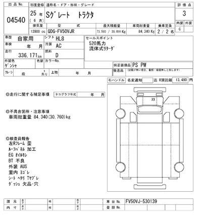 Mitsubishi FUSO SUPER GREAT