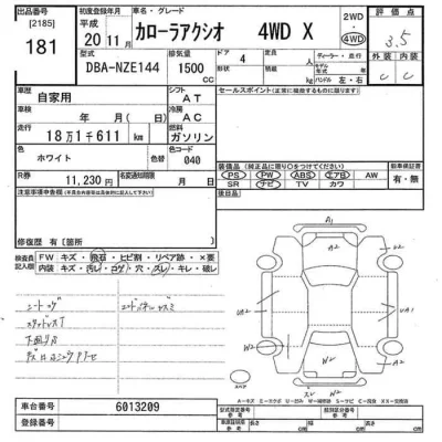 Toyota Corolla Axio