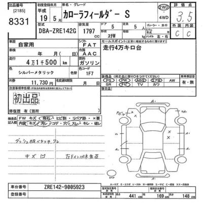 Toyota Corolla Fielder