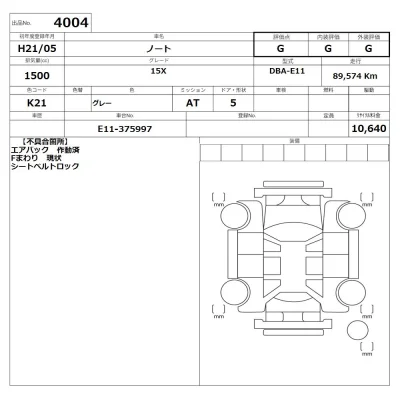 Nissan NOTE
