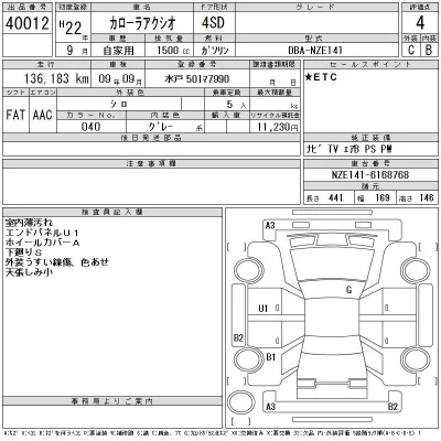 Toyota Corolla Axio