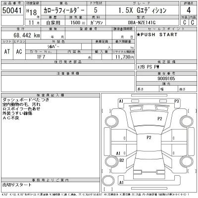 Toyota Corolla Fielder