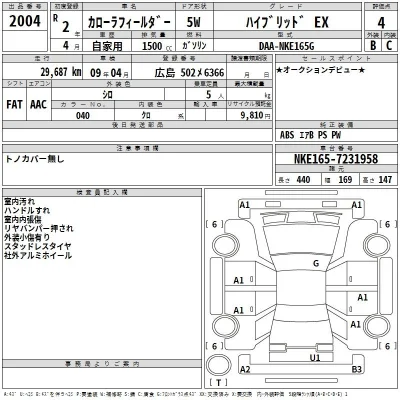 Toyota Corolla Fielder