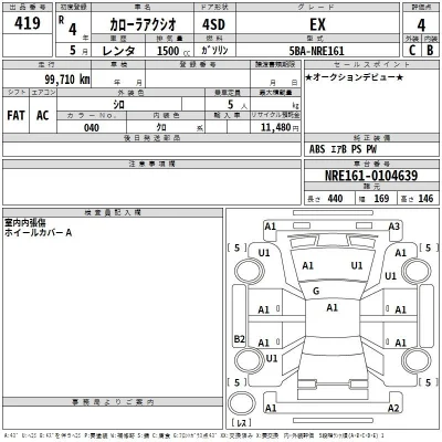 Toyota Corolla Axio