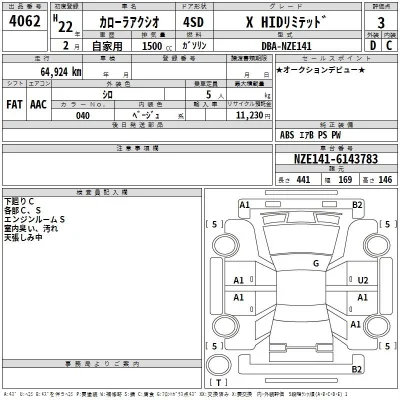 Toyota Corolla Axio