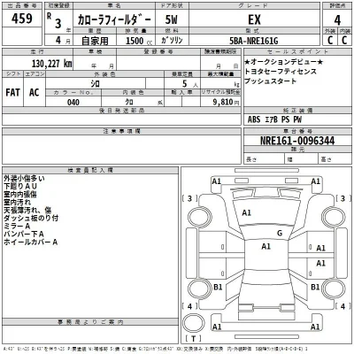 Toyota Corolla Fielder