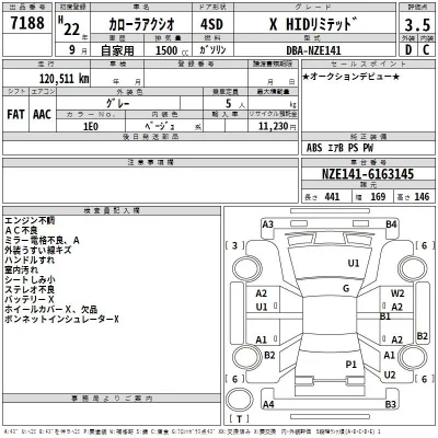 Toyota Corolla Axio