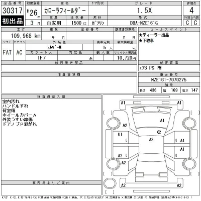 Toyota Corolla Fielder