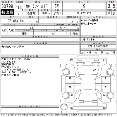 Toyota Corolla Fielder