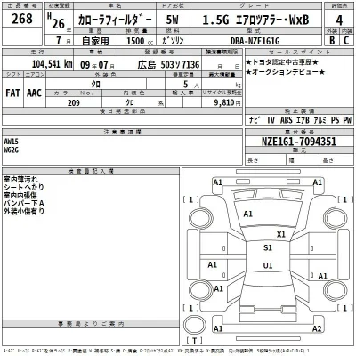 Toyota Corolla Fielder