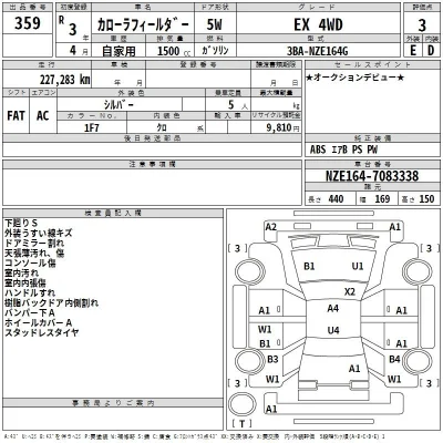 Toyota Corolla Fielder
