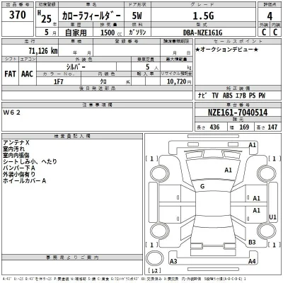 Toyota Corolla Fielder