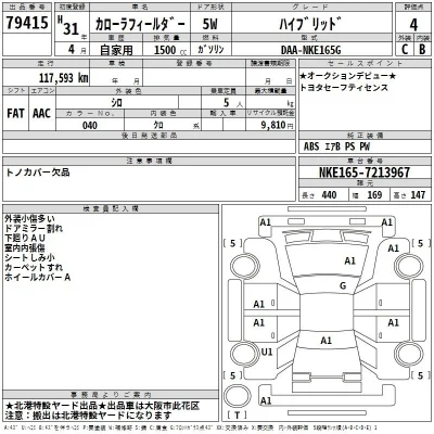 Toyota Corolla Fielder