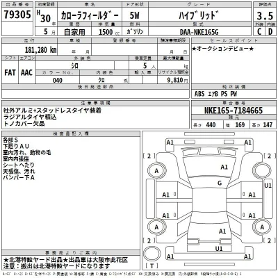 Toyota Corolla Fielder