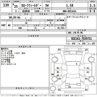Toyota Corolla Fielder
