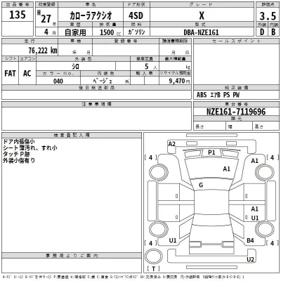 Toyota Corolla Axio
