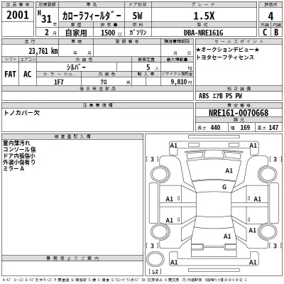 Toyota Corolla Fielder