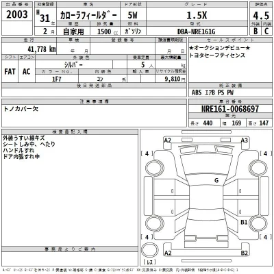 Toyota Corolla Fielder