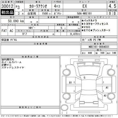 Toyota Corolla Axio