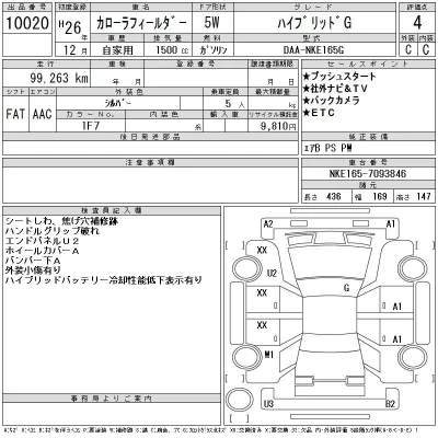 Toyota Corolla Fielder