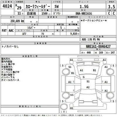 Toyota Corolla Fielder