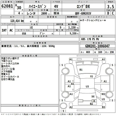 Toyota HiAce Van