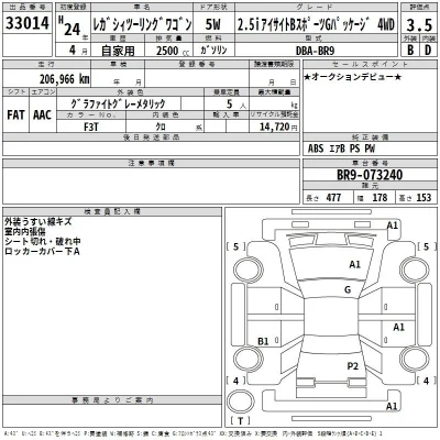 Subaru LEGACY
