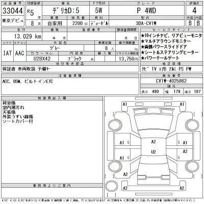 Mitsubishi DELICA D5