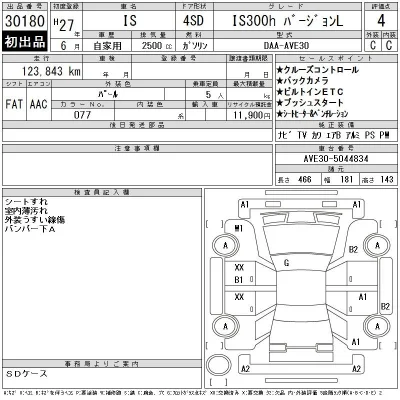 Lexus IS300h