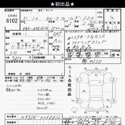 Toyota Corolla Fielder
