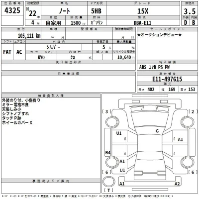 Nissan NOTE