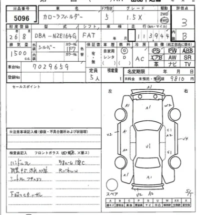 Toyota Corolla Fielder