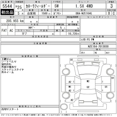 Toyota Corolla Fielder